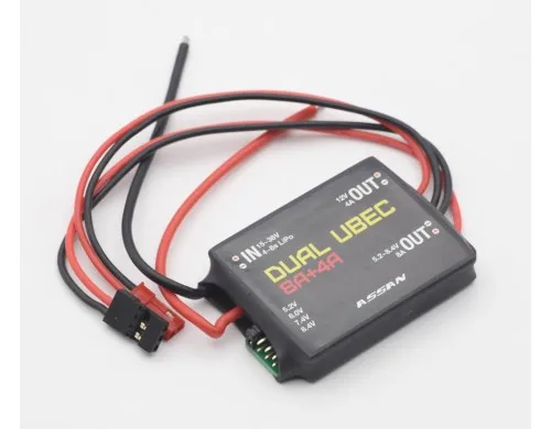 

SSAN 8A + 4A HV Dual BEC/ UBEC for RC Model