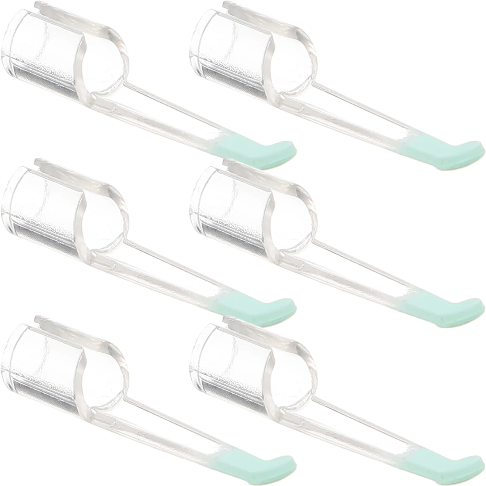 6 Pcs Visual Ear Spoon Head Wax Removal Replacement for Earwax Plugs Tips Scoops Earbuds Silicone 3