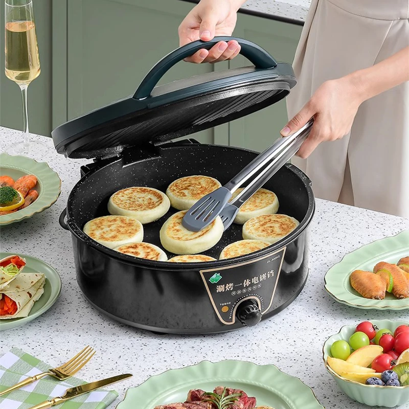 Separate electric cake pan electric cake stall household double-sided heating pancake pan pancake machine weighs deeper 4