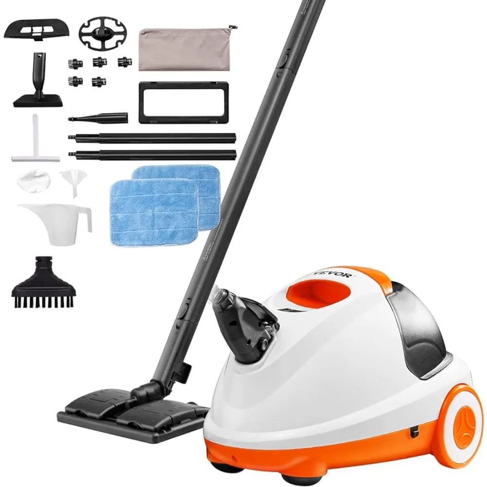 

Steam Cleaner for Home Use, Portable Steam Cleaner with 23 Accessories, 84oz Tank & 18ft Power Cord, Chemical-Free Steamer