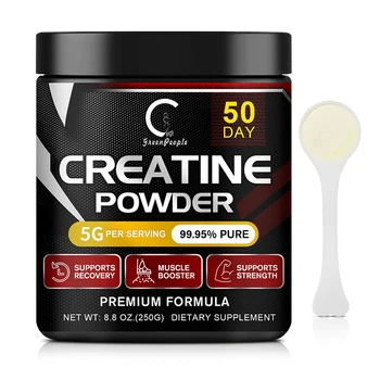 GPGP GreenPeople Creatine Monohydrate Powder Creatine Powder Muscle Recovery Muscle Builder for Men & Women Workout Supplements 1