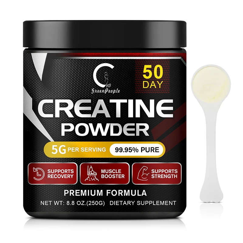 GPGP GreenPeople Creatine Monohydrate Powder for Muscle Growth