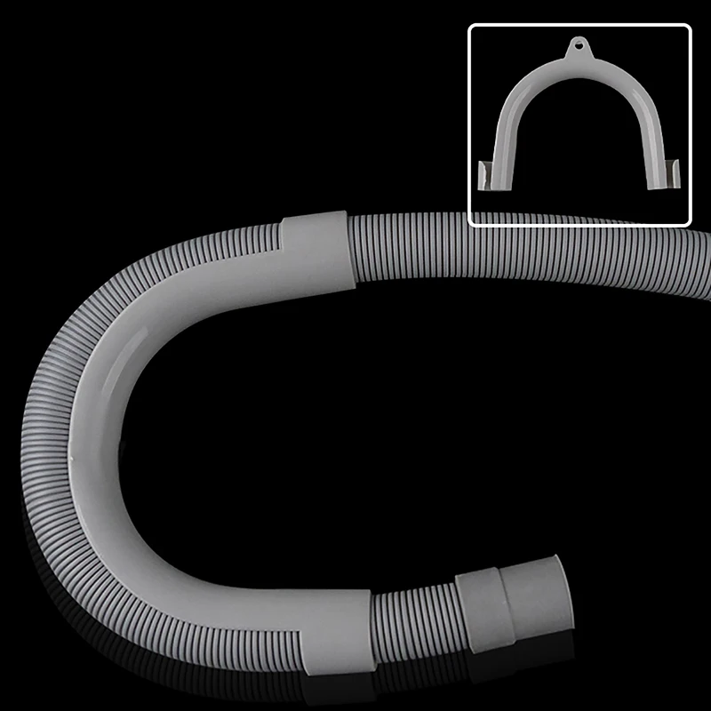 Universal U Shape Drain Outlet Hose Guide Assembly Fit Drain Hose Washing Machine Dishwashers Clip Holder Bracket