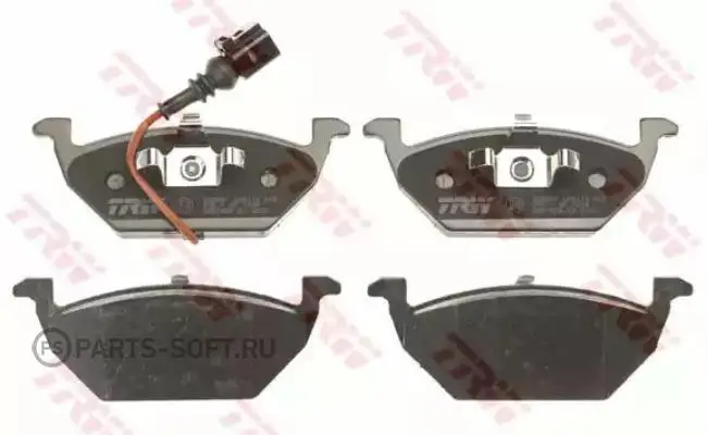 TRW GDB1658 GDB1658_FDB1635633 41 1K0698151A колодки дисковые п.\ Audi A2 1.4i/TDi/1.6i 16V 00 | Автомобили и