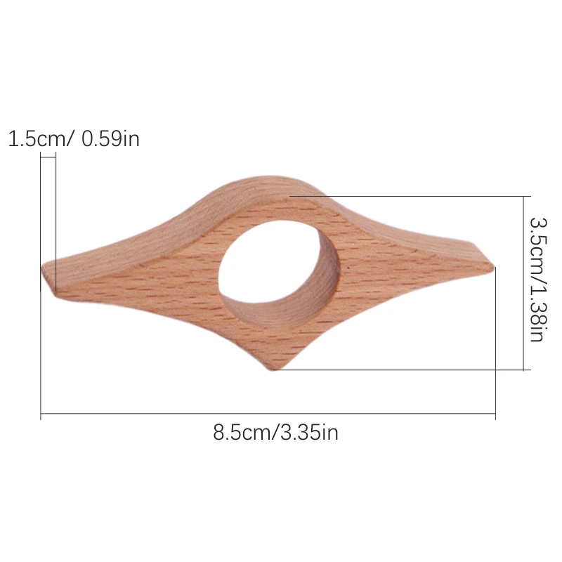 Thumb Page Book Holder Reading Accessory Solid Wooden Thumb Bookmark One Hand Reading Book Support Aids Tools