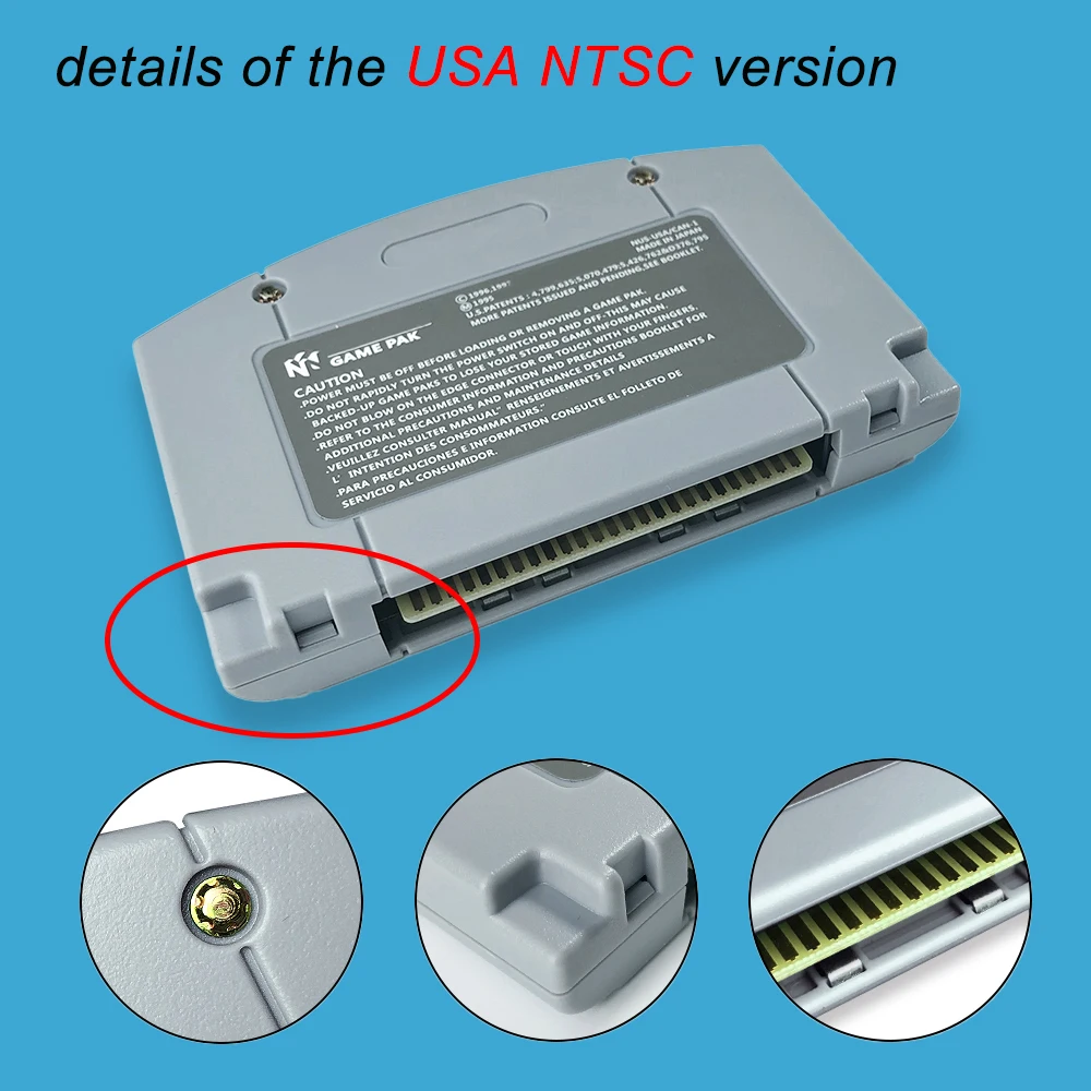 John Romero's Daikatana game card for 64bit USA NTSC version N64