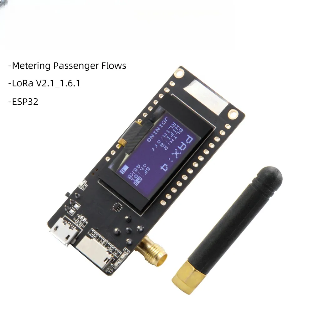 자동 주파수 보정 장치 LoRa32 V2.1 모듈 수신 감도 -139dBm 디지털 RSSI 자동 주파수 보정
