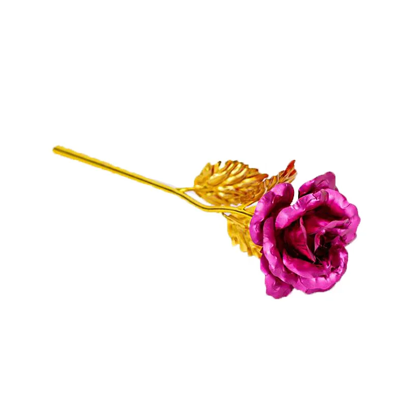 Enchanting Iridescent Rose Foil Flower – Perfect Gift
