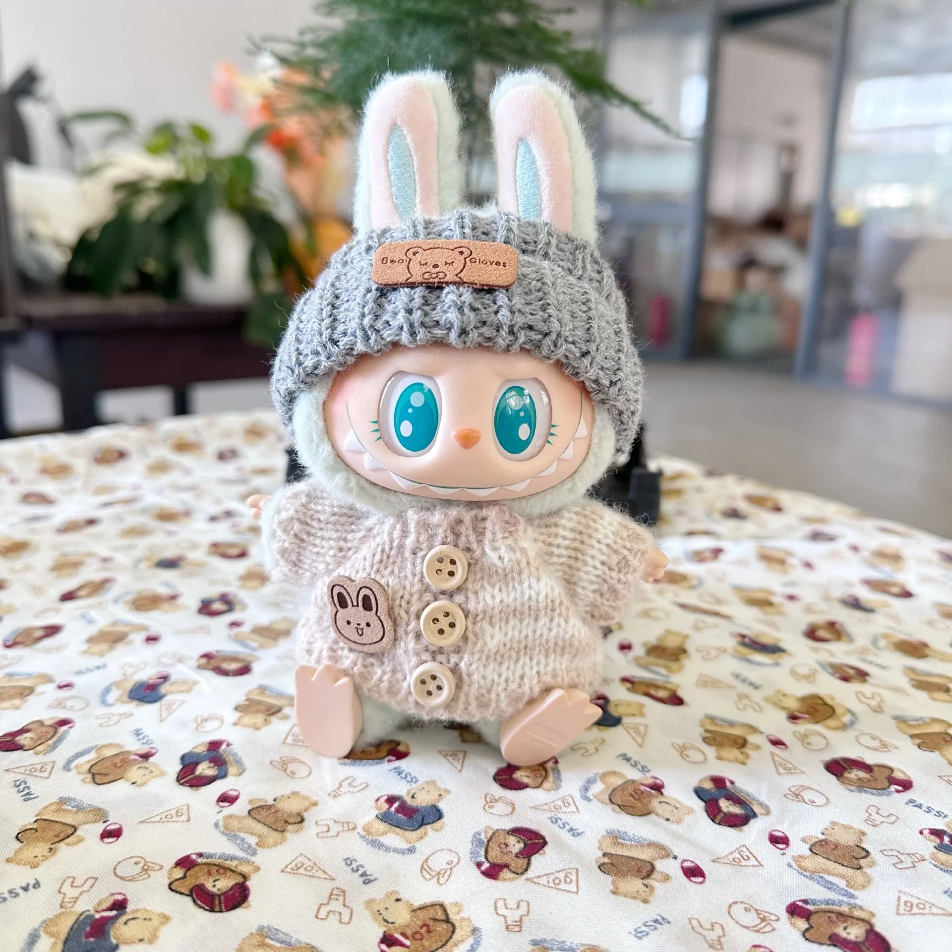 Labubu Cute Mini Plush Doll'S Clothes
