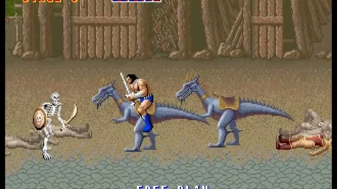 Description Picture 3 of itemNeogeo MVS For SNK Arcade Game Cartridge Game Cartridge -GOLDEN AXE