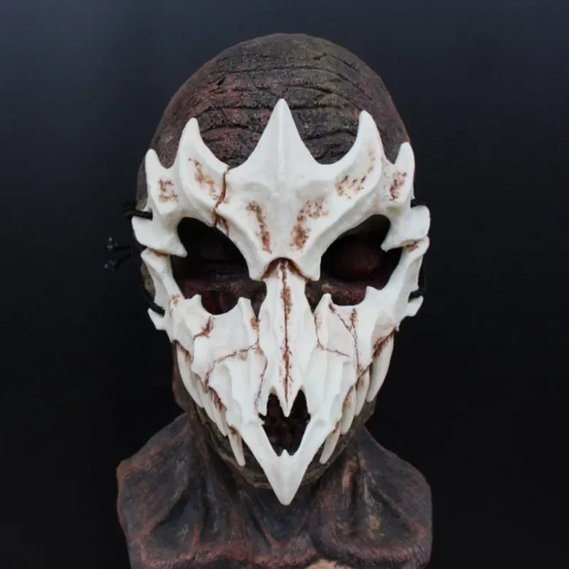Masquerade Mask Skull Mask Bone Mask Dress-Up Costumes Halloween Party Helmet Horror Cosplay Party Decor