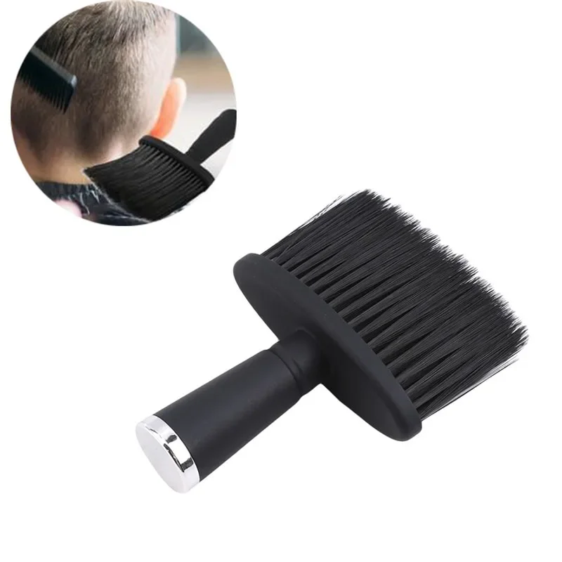 Professional Soft Neck Duster Brush Barber Hair Cleaning Brush Beard Brush Salon Hair Cutting Hairdressing Styling Tool