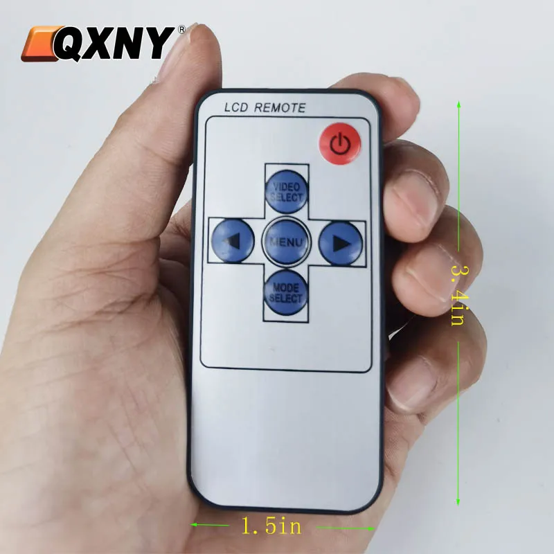차량 무선 적외선 리모컨, TFT 자동차 모니터용, 6 버튼 카드, 7 인치, 8 인치, 9/10 인치