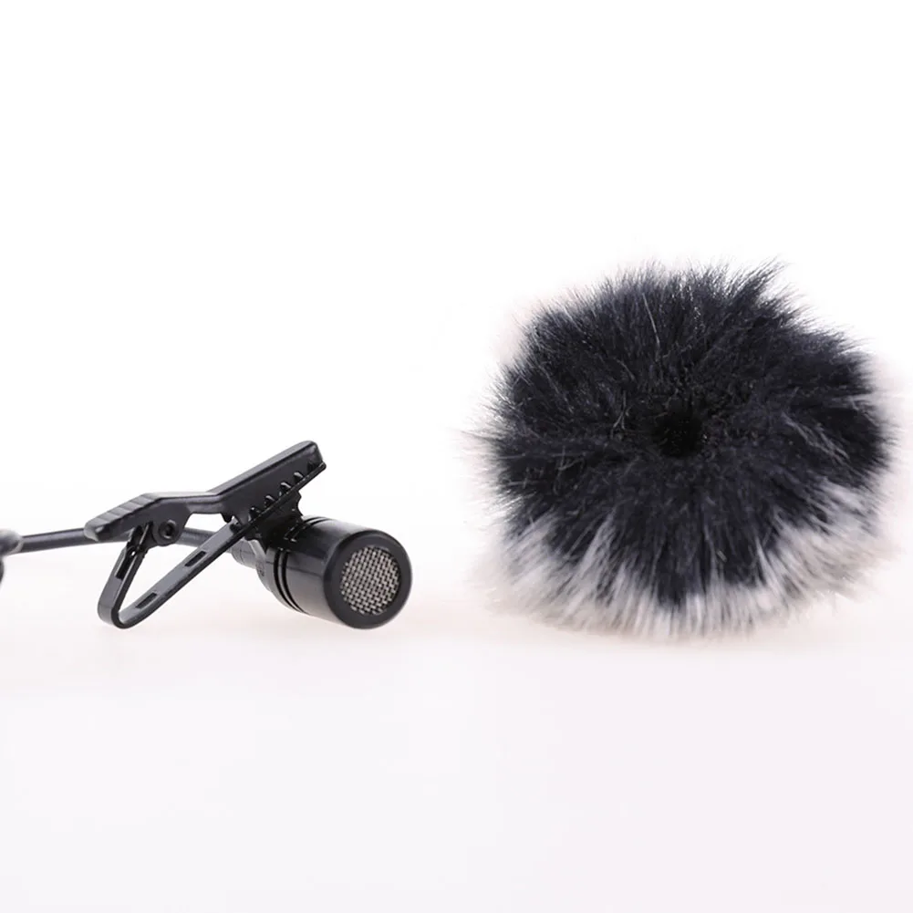 

High Quality Microphone Muffs Windproof Clip-on Lavalier Mic Fleece Cover Soft Comfortable Musical Instruments