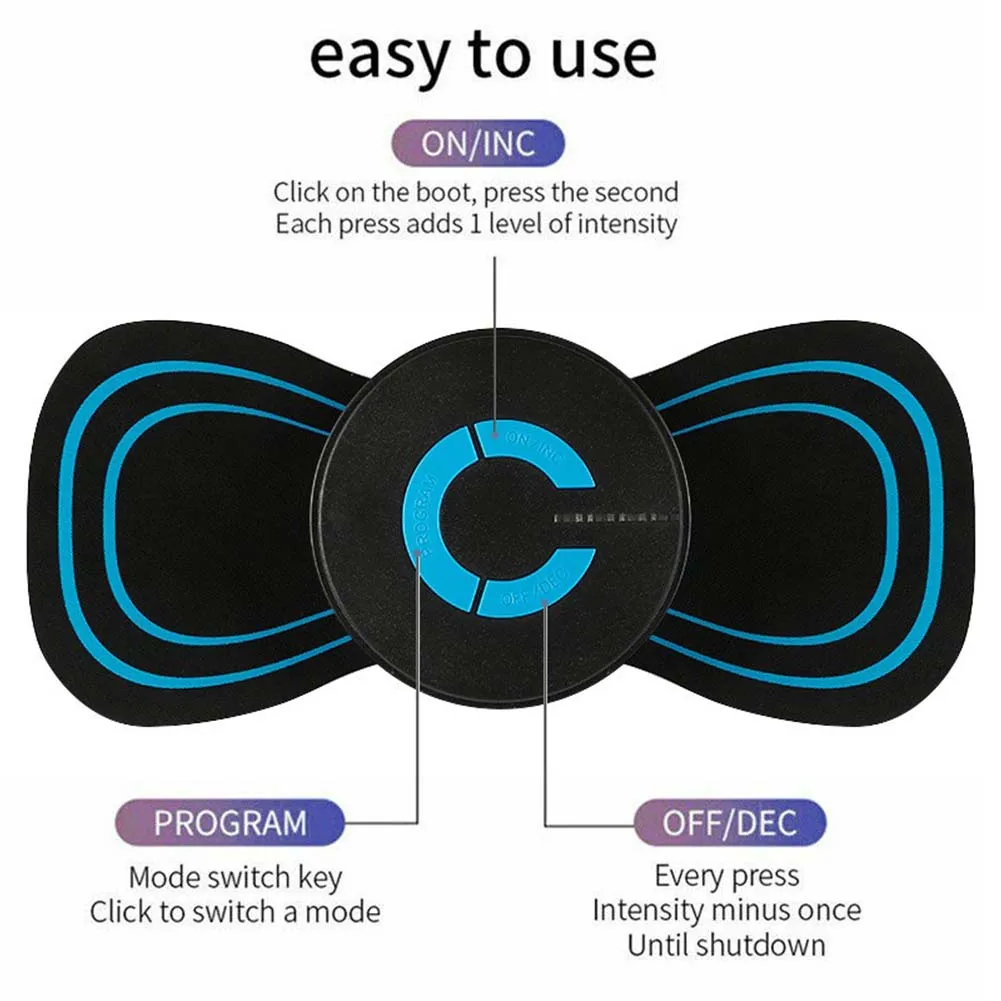 Portable ABS Massager for Family Muscle Relief and Relaxation