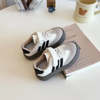 Children's Fashion Sports Shoes Crafted from PU Leather, Featuring Ergonomic Design, Soft Soles, and Suitable for Boy and Girl