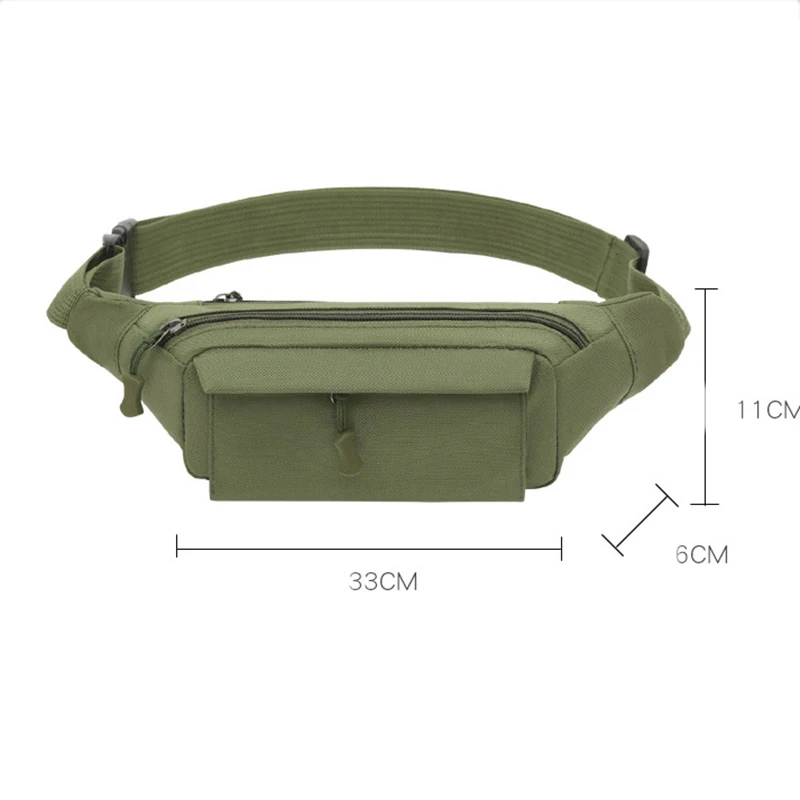 Men's Waist Bag Tactical Pouch Men Shoulder Belt Bags Hip Sack