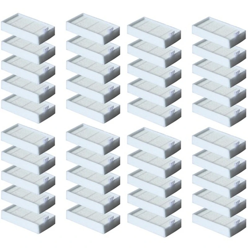 

40 шт. Hepa фильтр для Ilife V5 V5S V3 V3S V5pro V50 V55 X5 V5S Pro Запчасти для робота-пылесоса