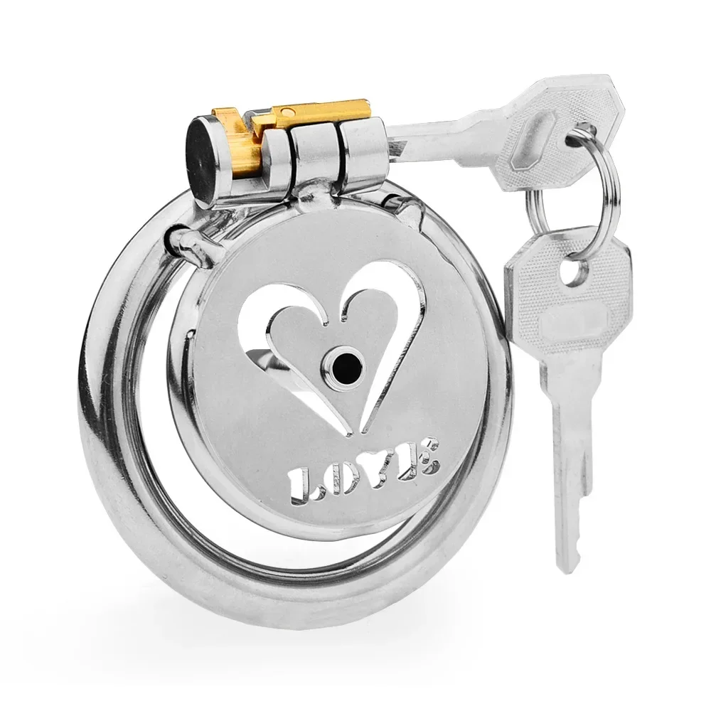 Super Small Chastity Cage Adult Sex Toys with Urethra Cathete Penis Lock Cock Rin Stainless Steel Male Chastity Device Cock Cage penis chastity cage chastity lock sex toy chastity cage accessory