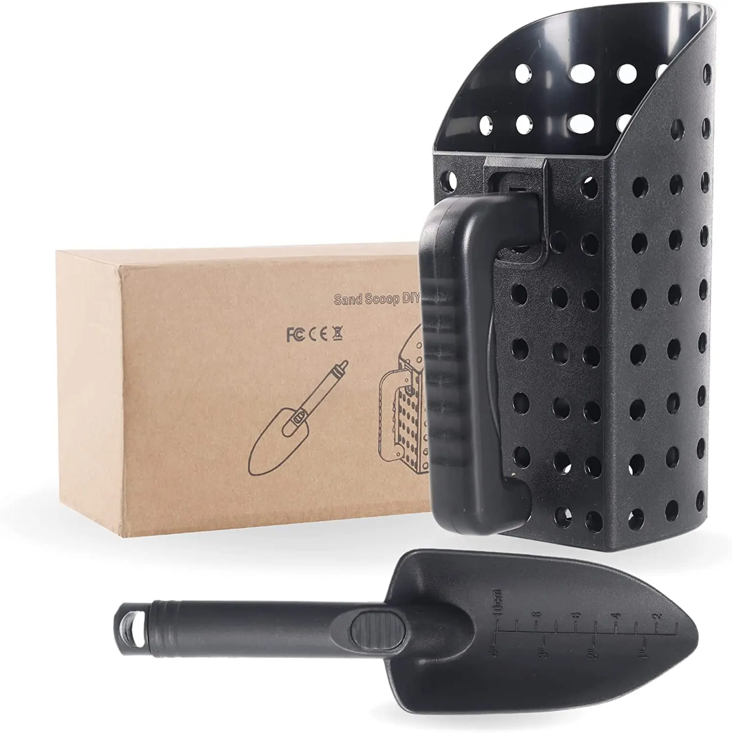 

Lightweight Beach Digging Filter Tool Metal Detector Sand Scoop Shovel Set Industrial Metal Detectors
