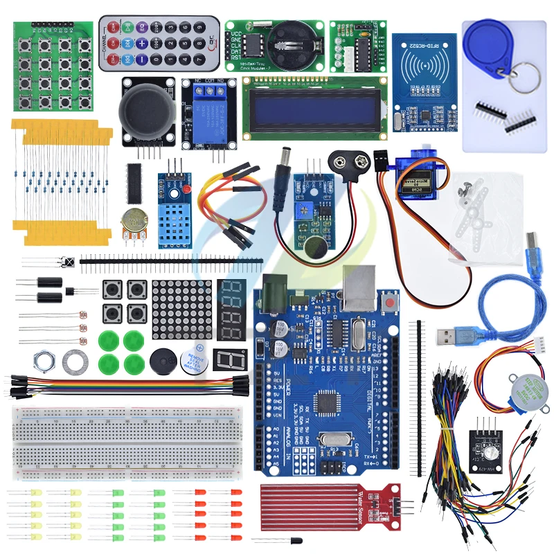 TZT NEWEST RFID Starter Kit For Arduino UnoR3 - UnoR3 Breadboard and ...