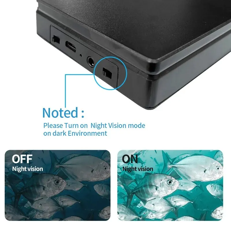 Angelkamera Für Boot Unterwasser-Angelkamera 1080P Produktbild-Vorschau 3