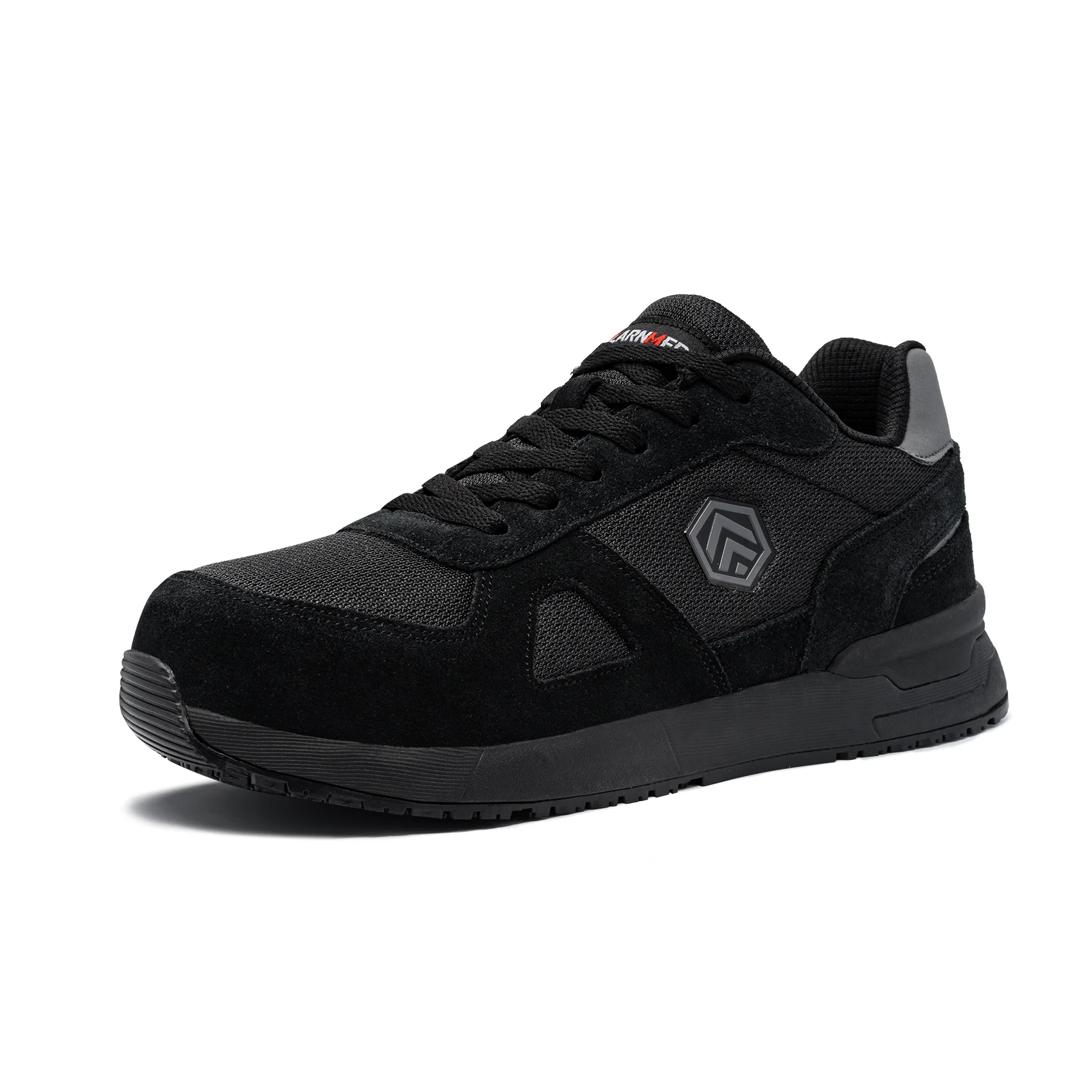 Scarpe Antinfortunistiche LARNMERN Uomo - Punta In Acciaio, Leggere E Traspiranti, Con Cuscino D'Aria - Foto 10