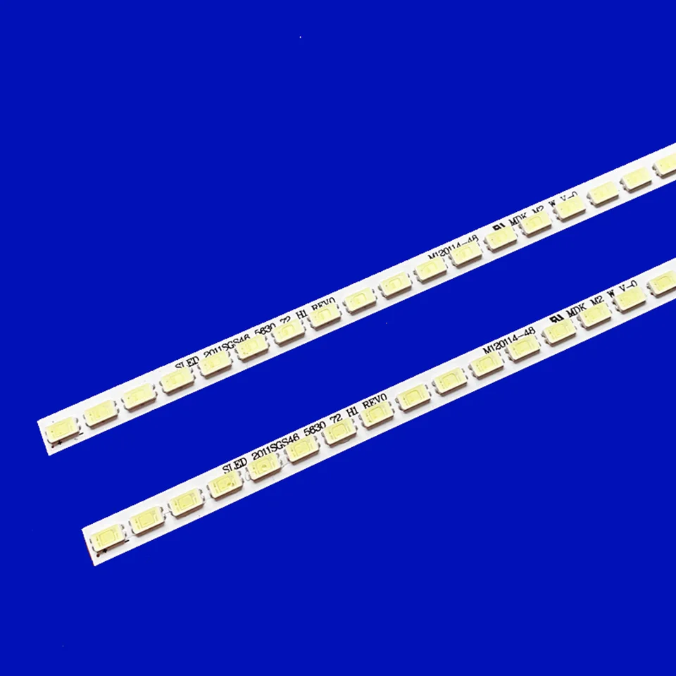 MLBEIU Striscia Di Retroilluminazione A LED 72 LED 520MM Slitta 2011SGS46 5630 72 H1 REV0 For 46-Down LJ64-03035A LTA460HJ15 LTA460HJ14 46SL412U 46FT5453 - Foto 10