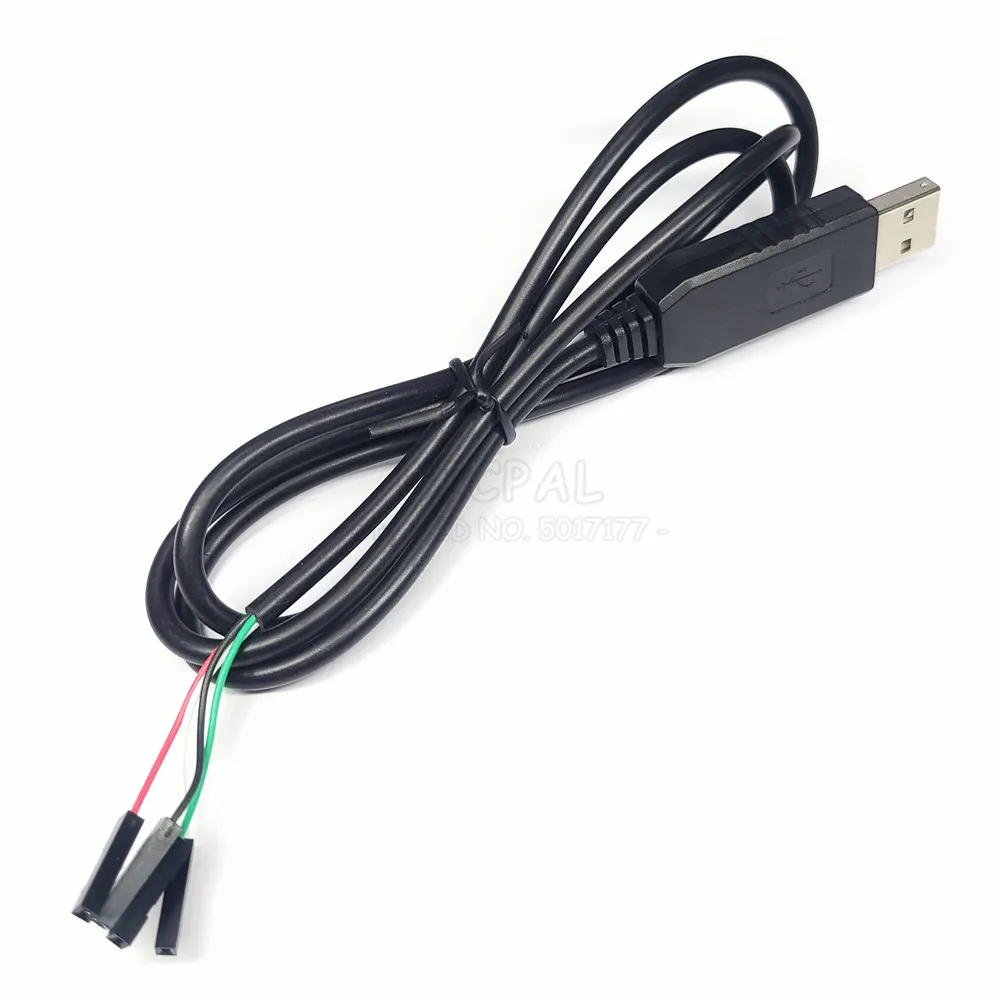 USB zu TTL Konvertierungs modul USB Flash Stc Download Kabel für Windows 4pin 1m Länge Brenn kabel ch340g