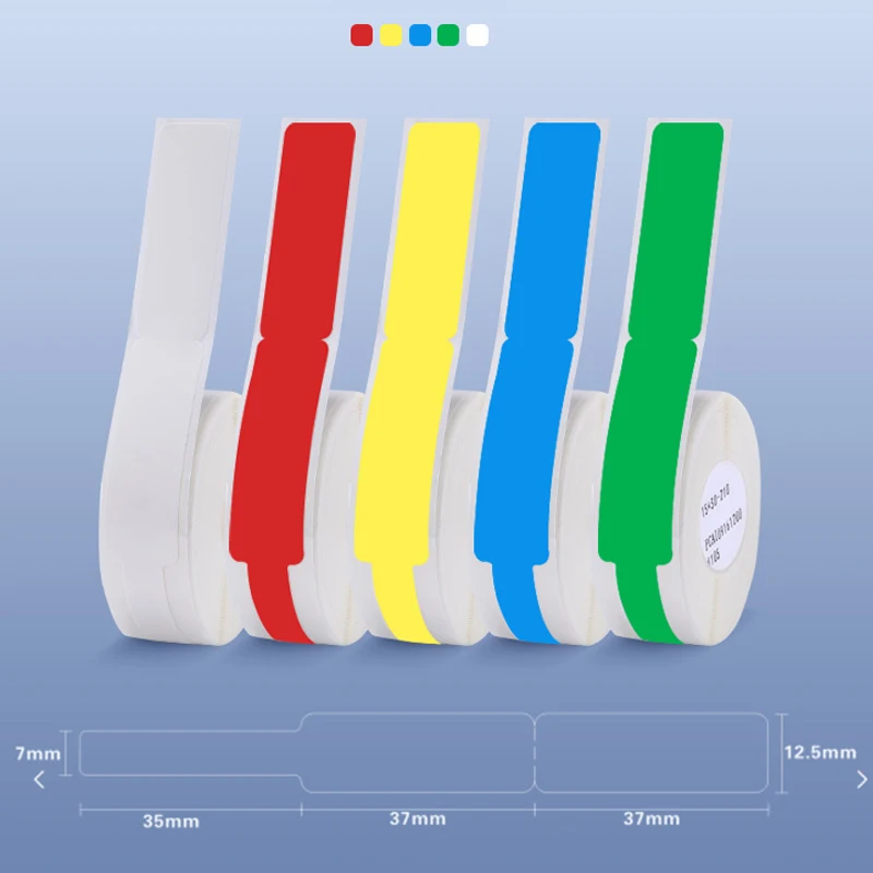 Description Picture 2 of itemOriginal Niimbot D11 D110 Label Tape Paper Waterproof Label Printer Cable Paper Outdoor Printer Supplies Sticker Paper Etiquetas