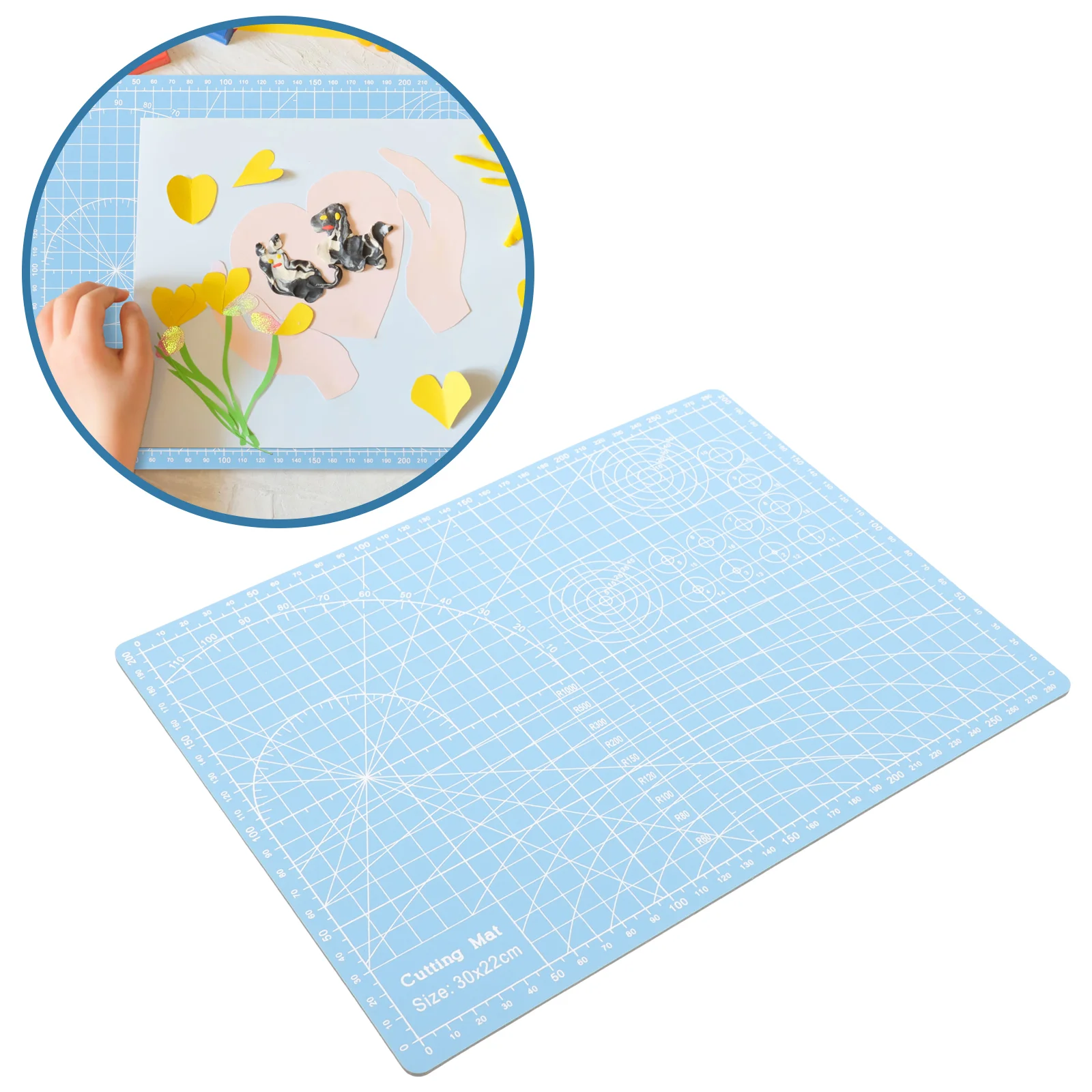 

Cutting Backing Sewing Mat Crafts Pvc Mats Professional Engraving Plates Durable A4 Non-slip Pad Board