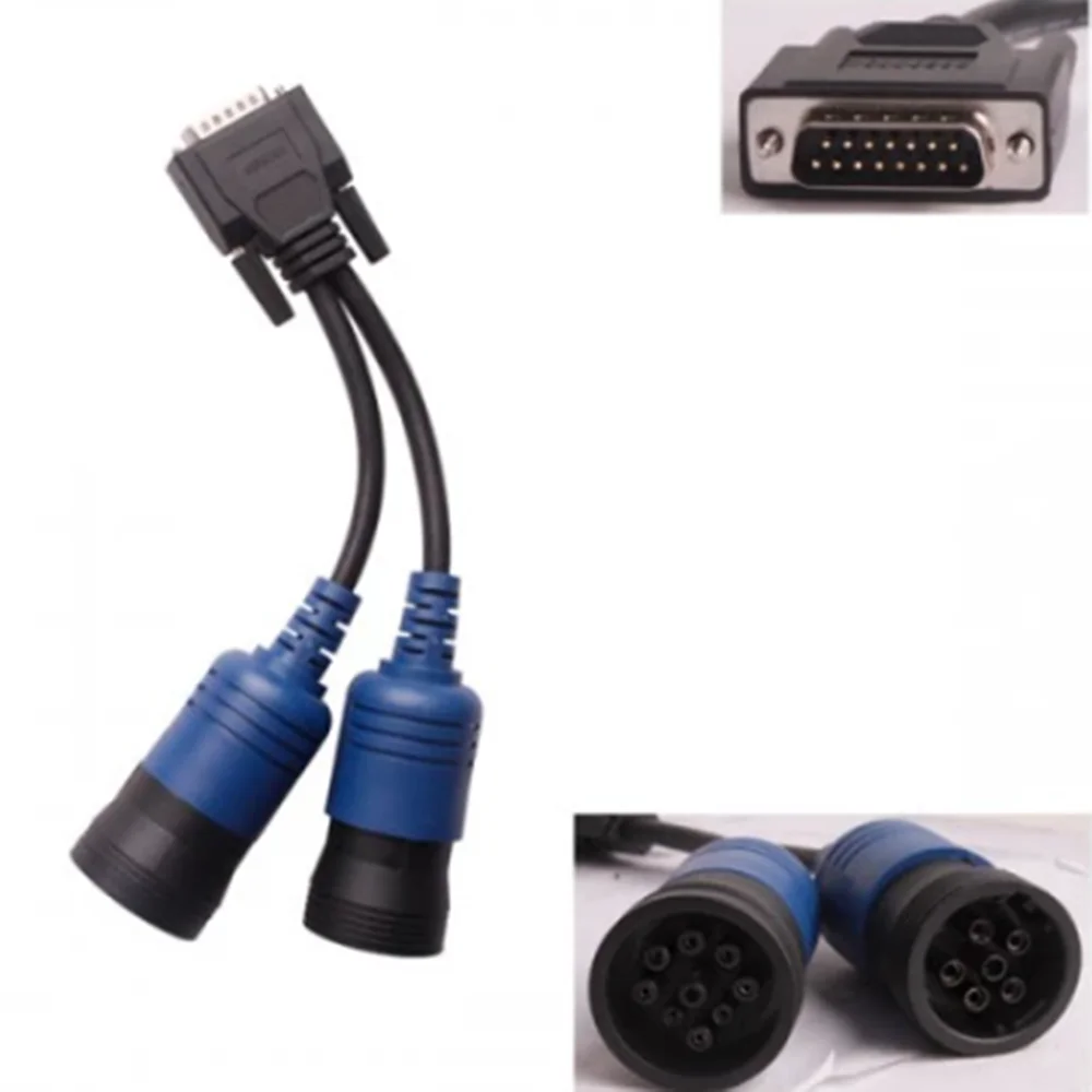 

Разветвитель кабеля 9 и 6 Pin Deutsch J1708 + J1939 для интерфейса XTruck USB и VXSCAN V90