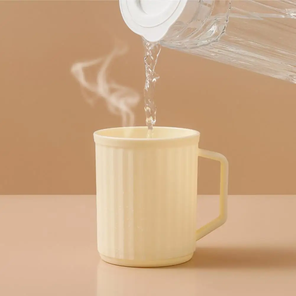 

Durable Bathroom Organizer Capacity Anti-slip Toothbrush Cup Modern Minimalist Design for Bathroom with Wide Caliber Food Grade