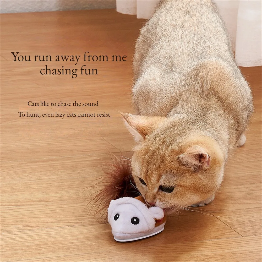 Title 2, Smart Running Mouse Cat Toy Interactive Random ...