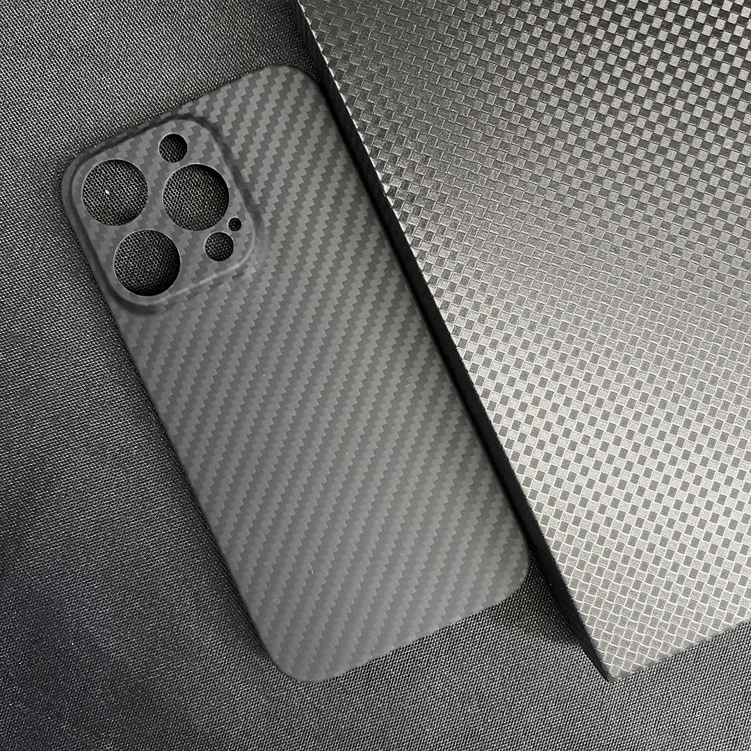 Carbon Fiber Phone Case For Iphone 14 13 Pro Max Aramid Fiber Ultra Thin Phone Cover For Iphone 15 14 13 12 Pro  Shell