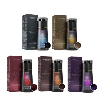 Shampoo colorante per tinture per capelli Shampoo istantaneo per tinture per capelli 3 in 1 Nutriente Tintura colorata a lunga durata per donne e uomini Copertura per capelli grigi 200ML