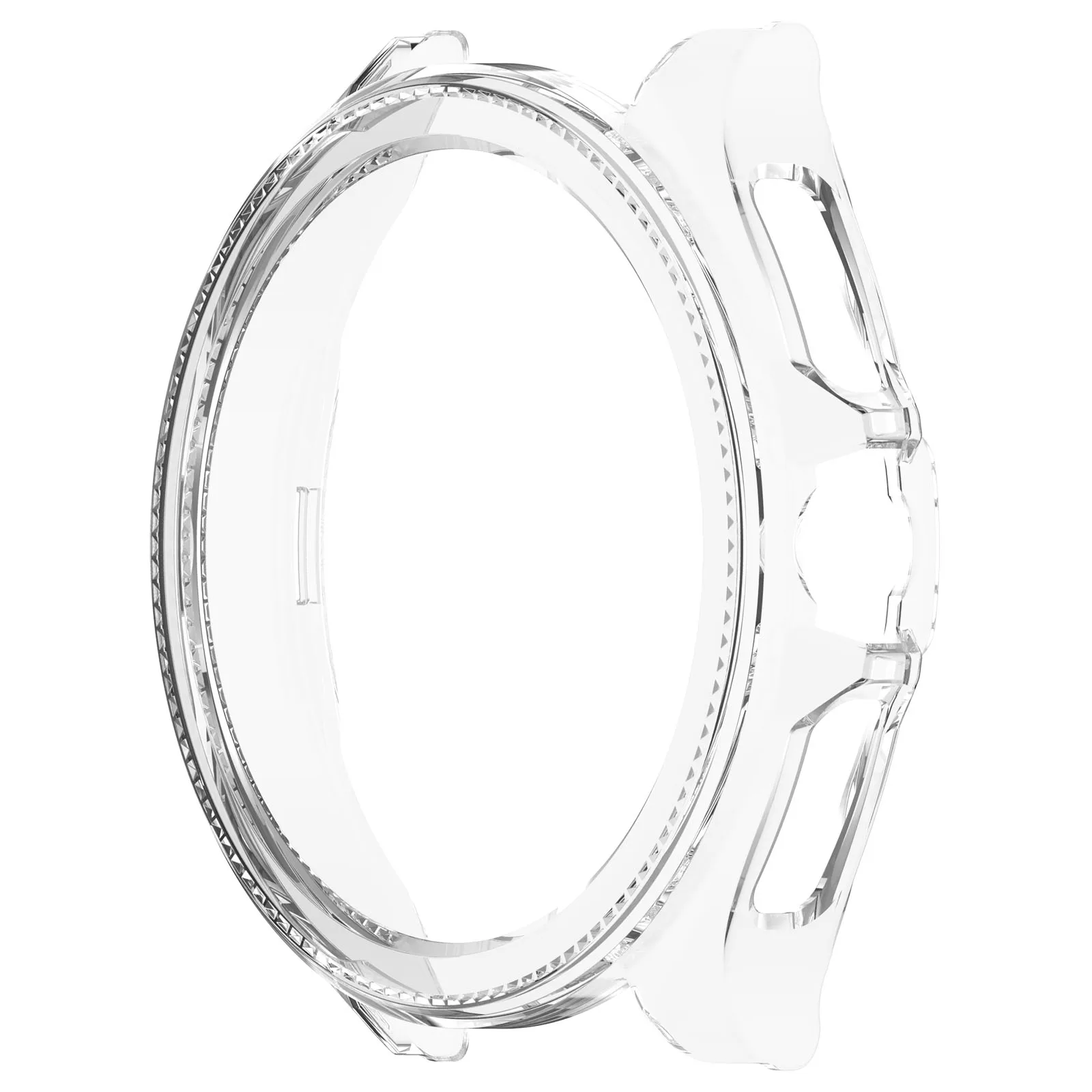 Durable Protective Shell Frame Cover for Smart Watch - Lightweight, Hollow Design, PC Bumper Accessories