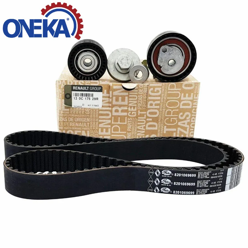 Engine Parts Timing Belt Kit for Renault 130c17529r 130C13191R k015603xs K015671XS 8201069699 Tensioner Pulley