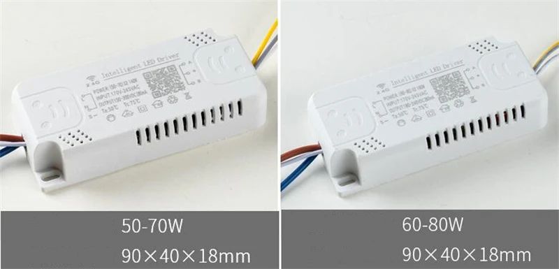 Description Picture 3 of itemLED Driver Adapter 2.4G Remote Intelligent Wireless Dimmable color changeable Intelligent Transformer For Ceiling Light DIY