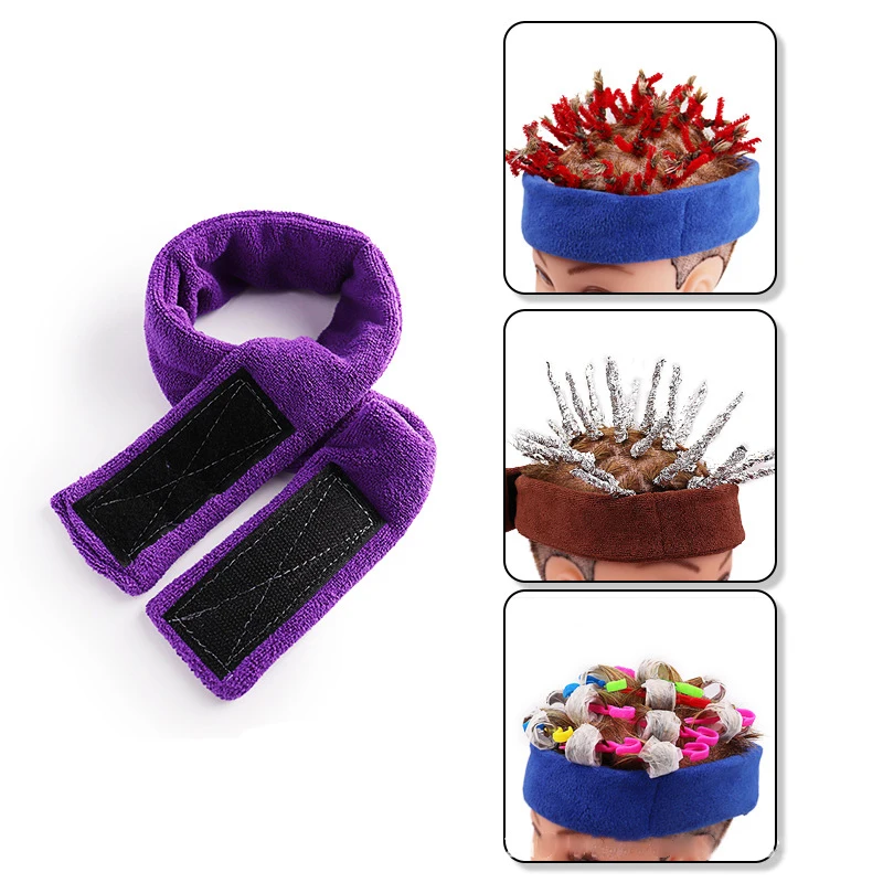 Perm Facial Headband Make Up Wrap Head Cloth Headband Adjustable Towel For Face Washing,Absorb Water Hairdresser Styling Tools
