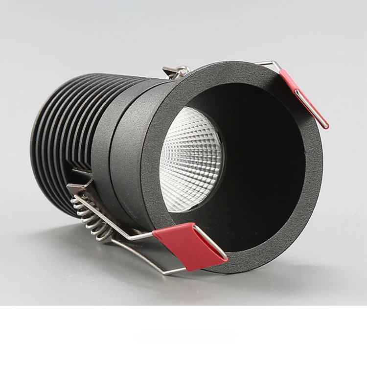 BRGT LED Small Spotlights Mini Ceiling Spots Recessed Downlight 3W5W7W12W12W Focos Lamp For Home Shop Jewelry Show Lighting