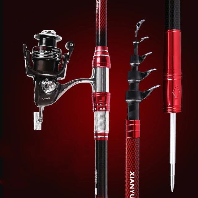 Super Hard Telescopic Fishing Rod –