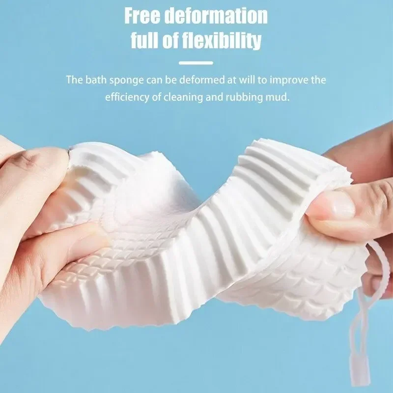 Exfoliating Sponge 3D Magic Children Bath Sponge Body Peeling Dead Skin Exfoliating Massager Cleaning Bath Brush exfoliating sponge