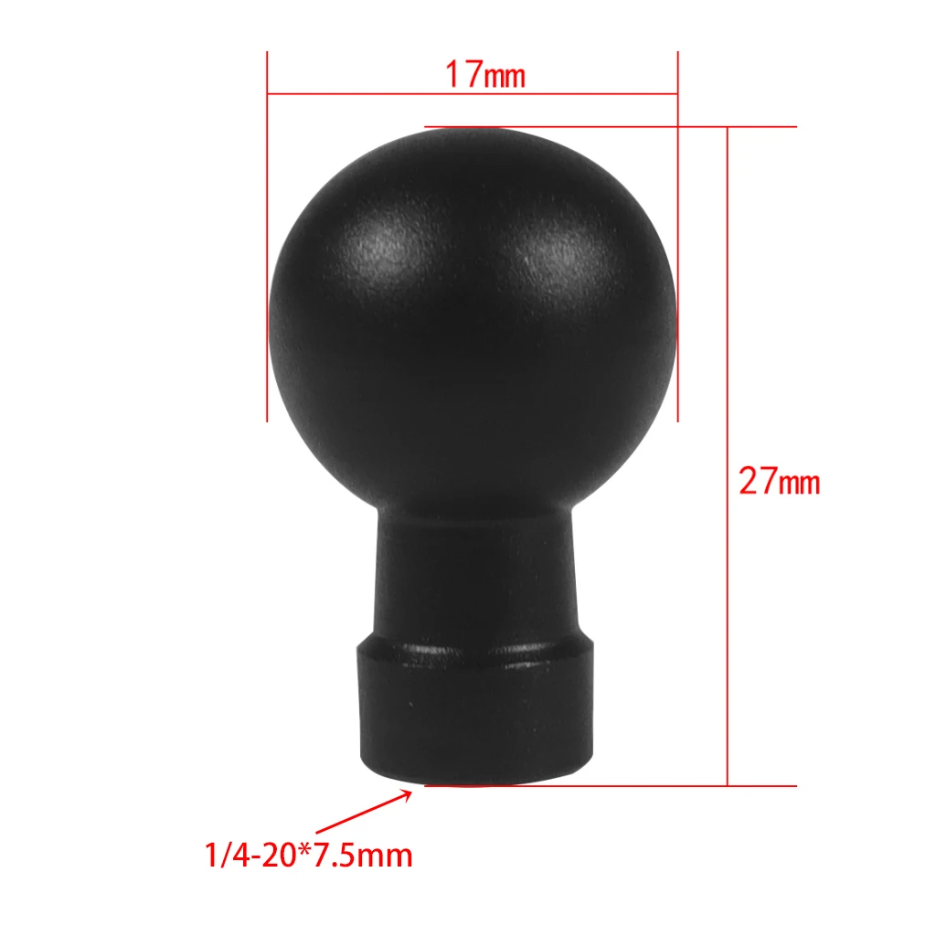D43mm Strong Magnetic Sucker Expansion Base Mount with 17mm Ball Head Adapter Mo