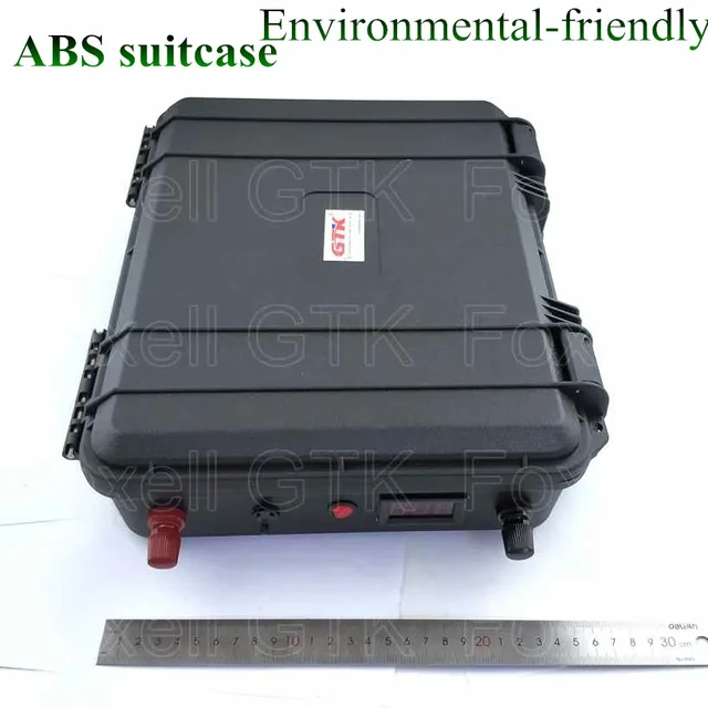 Suitcase  High Capacity 12V 150AH Lithium ion Battery With ABS Case BMS System FOR Solar EV Car Golf Troll RVs, Boats, Camping 3