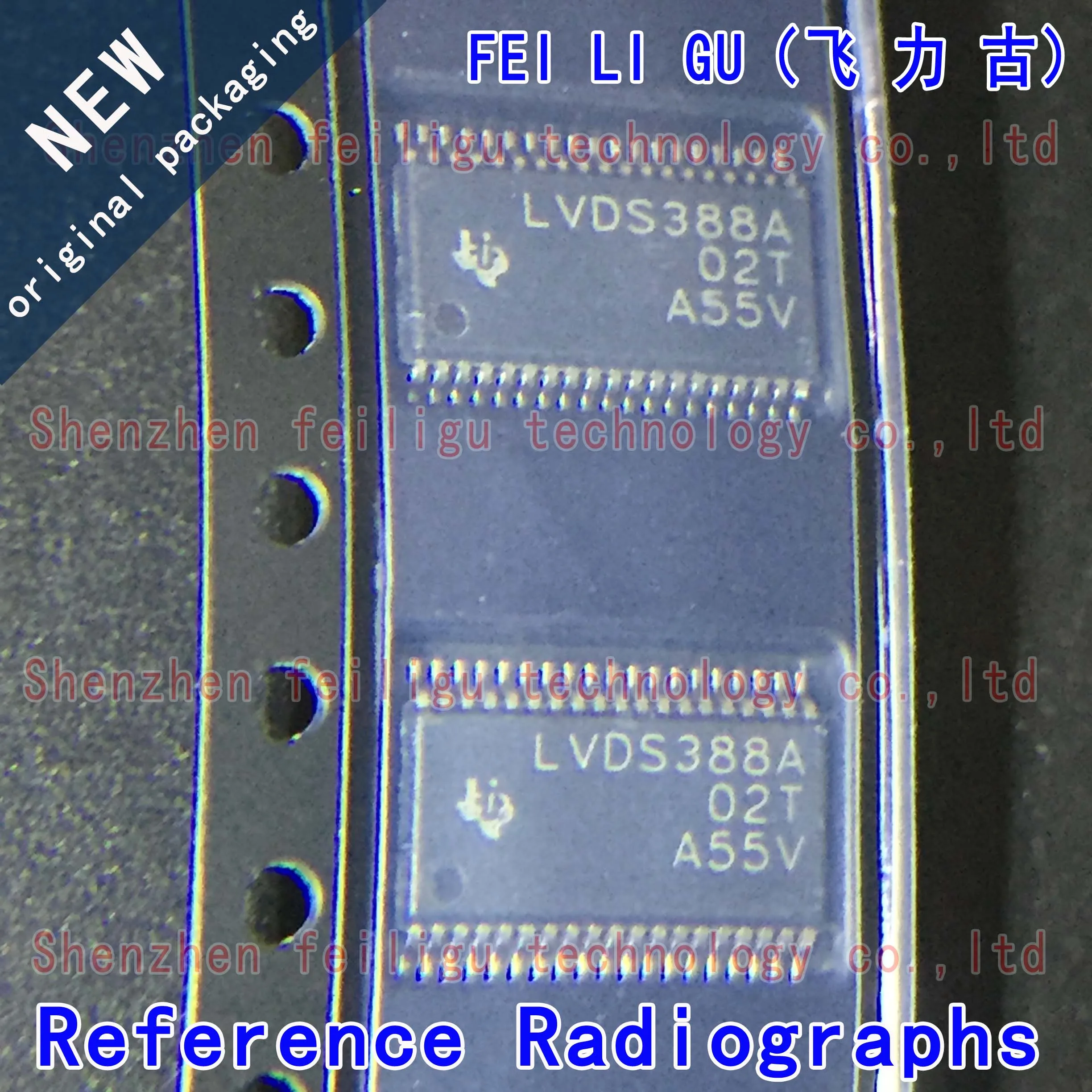 1~30PCS 100% New original SN65LVDS388ADBTR SN65LVDS388ADBT Screen Printing:LVDS388A Package:TSSOP38 Transceiver Chip