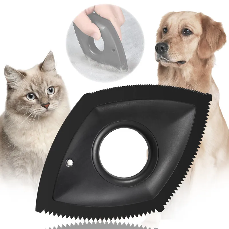 4 In1 Pet Hair Remover Brush Dog Cat Hair Remover Silicone Teeth