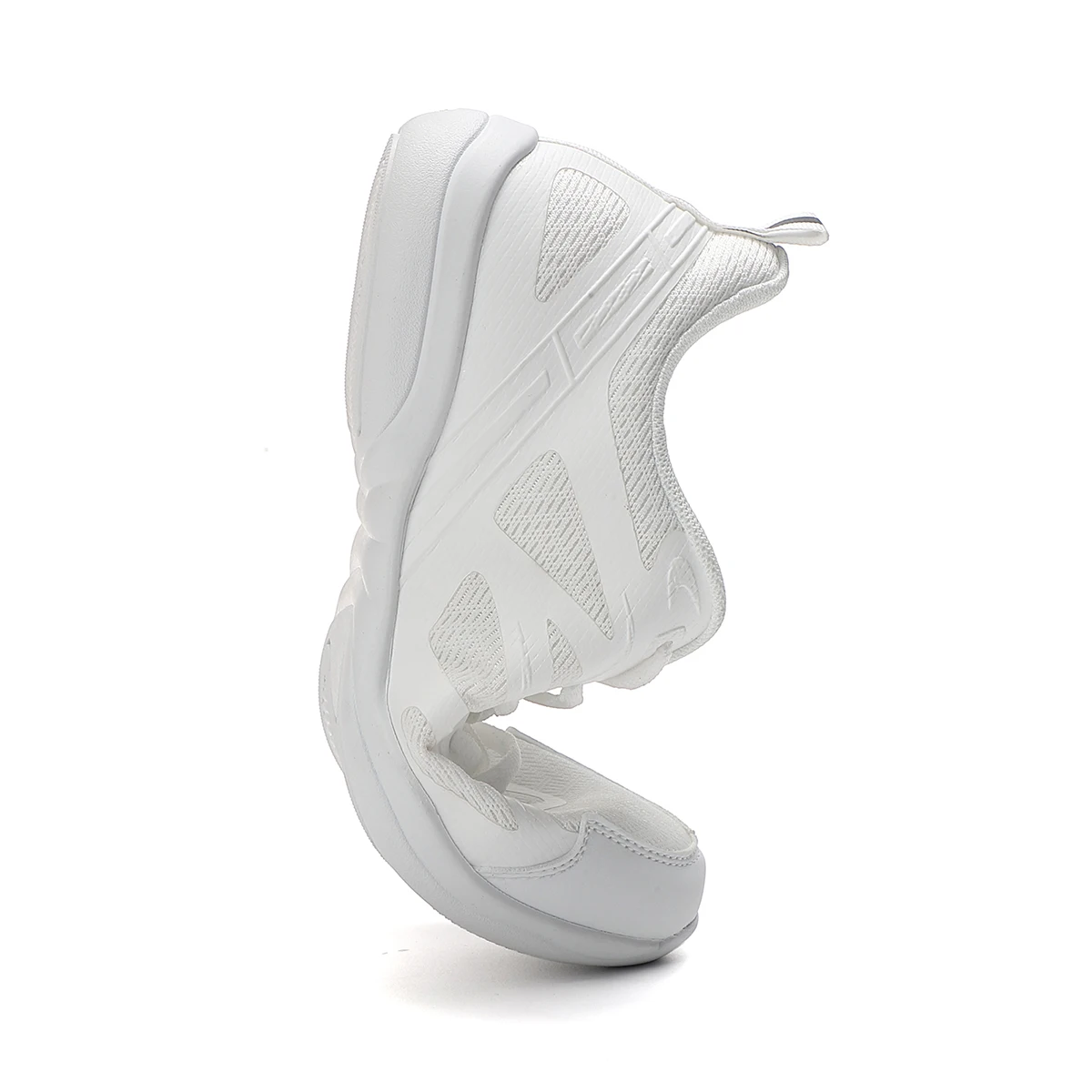 2415 Marwoo Youth Girls White Cheerleading Dancing Shoes Athletic Training Tennis Walking Breathable Competition Cheer Sneakers