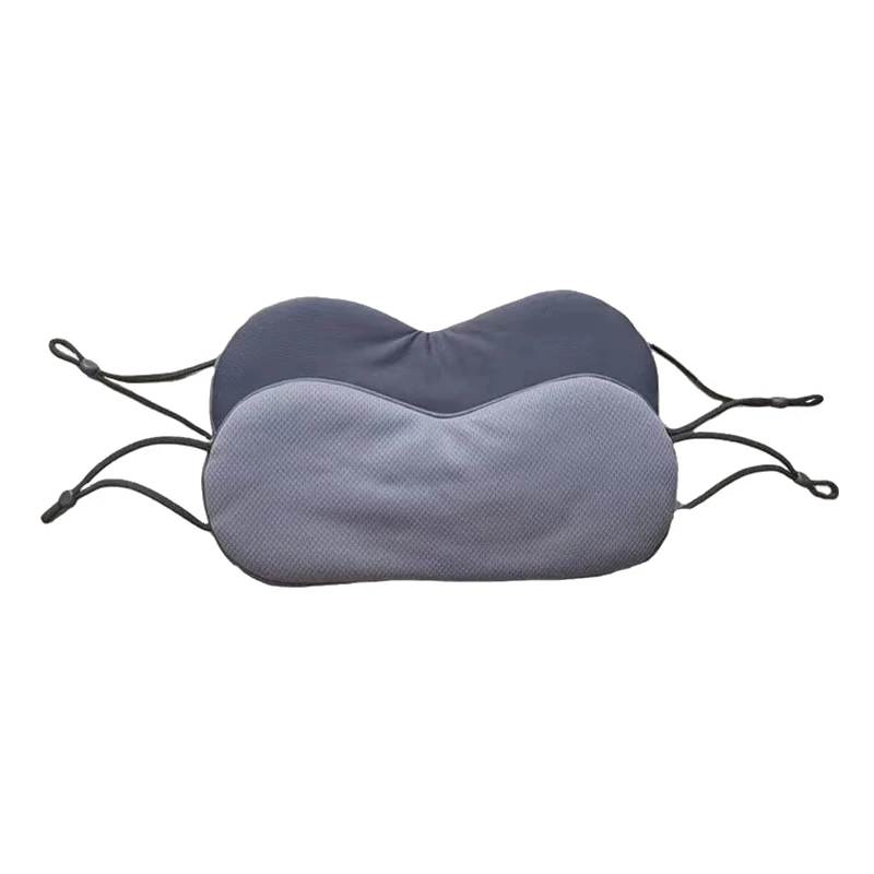 Sleeping Mask Double Sided Adjustable Size Ice Silk Warm Cool Travel Blackout Breathable