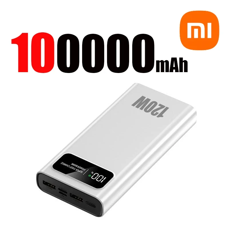 White 100000mAh